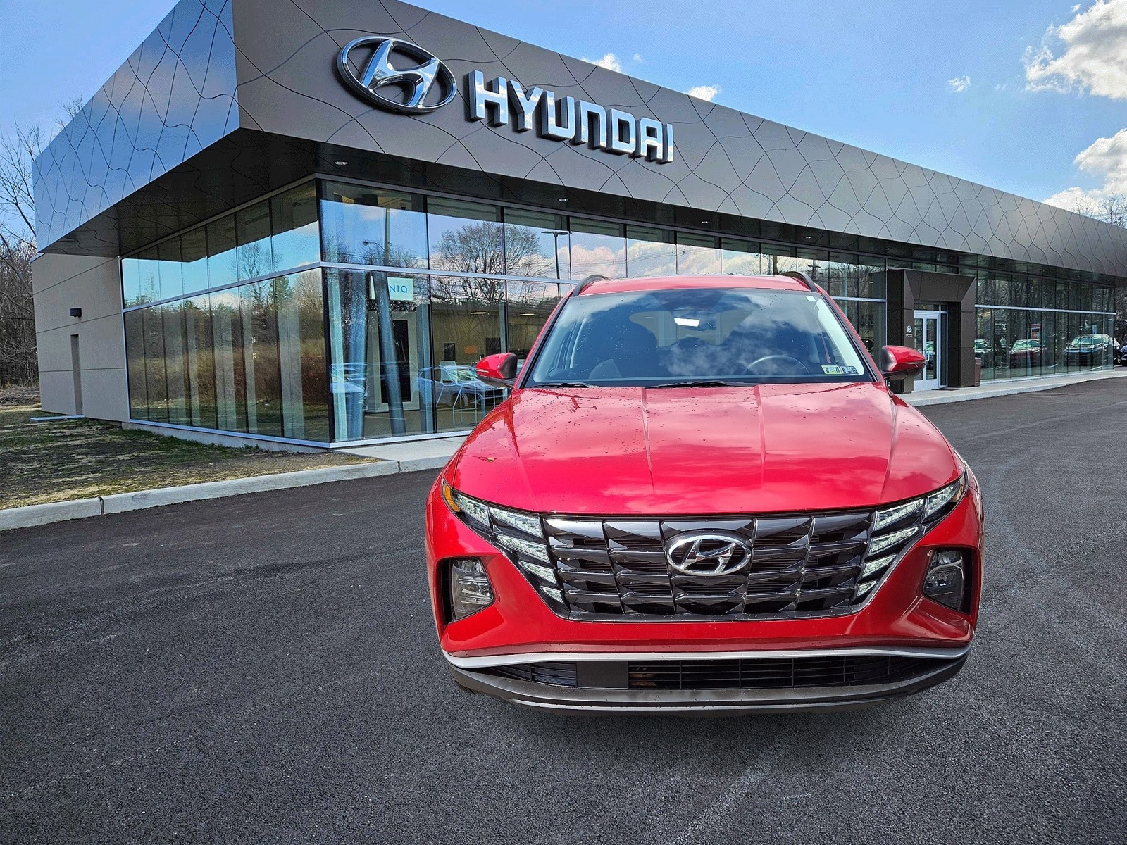 Used 2022 Hyundai Tucson SEL with VIN 5NMJFCAE0NH128244 for sale in Downingtown, PA