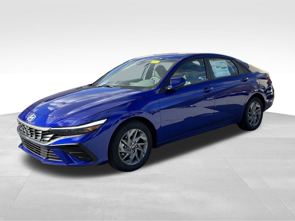 2026 Hyundai Elantra Hybrid Blue photo 2