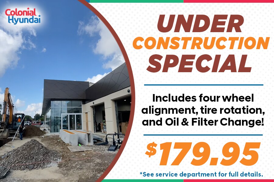 Colonial Hyundai Service Specials | Colonial Hyundai