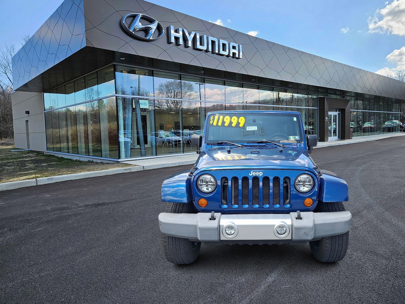 Used 2009 Jeep Wrangler Unlimited Sahara with VIN 1J8GA59109L757716 for sale in Downingtown, PA