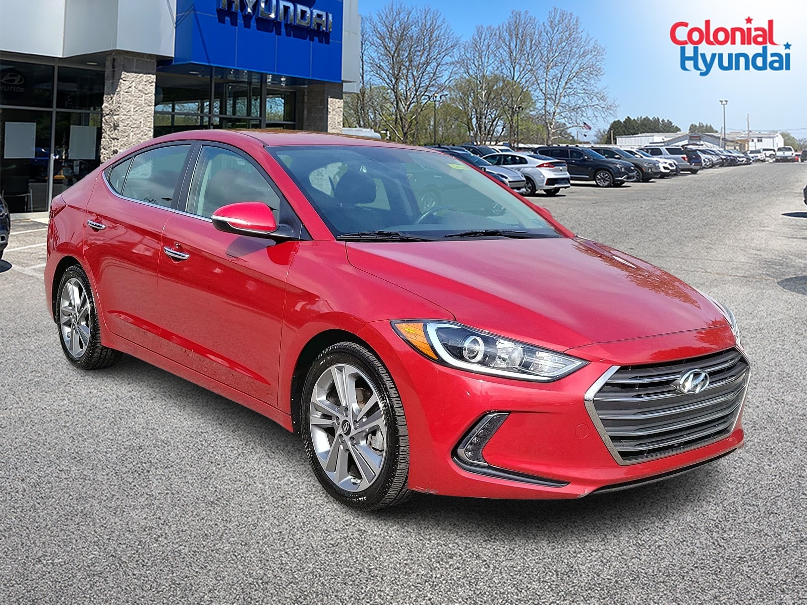 Certified 2017 Hyundai Elantra Limited with VIN KMHD84LF2HU189767 for sale in New London, CT