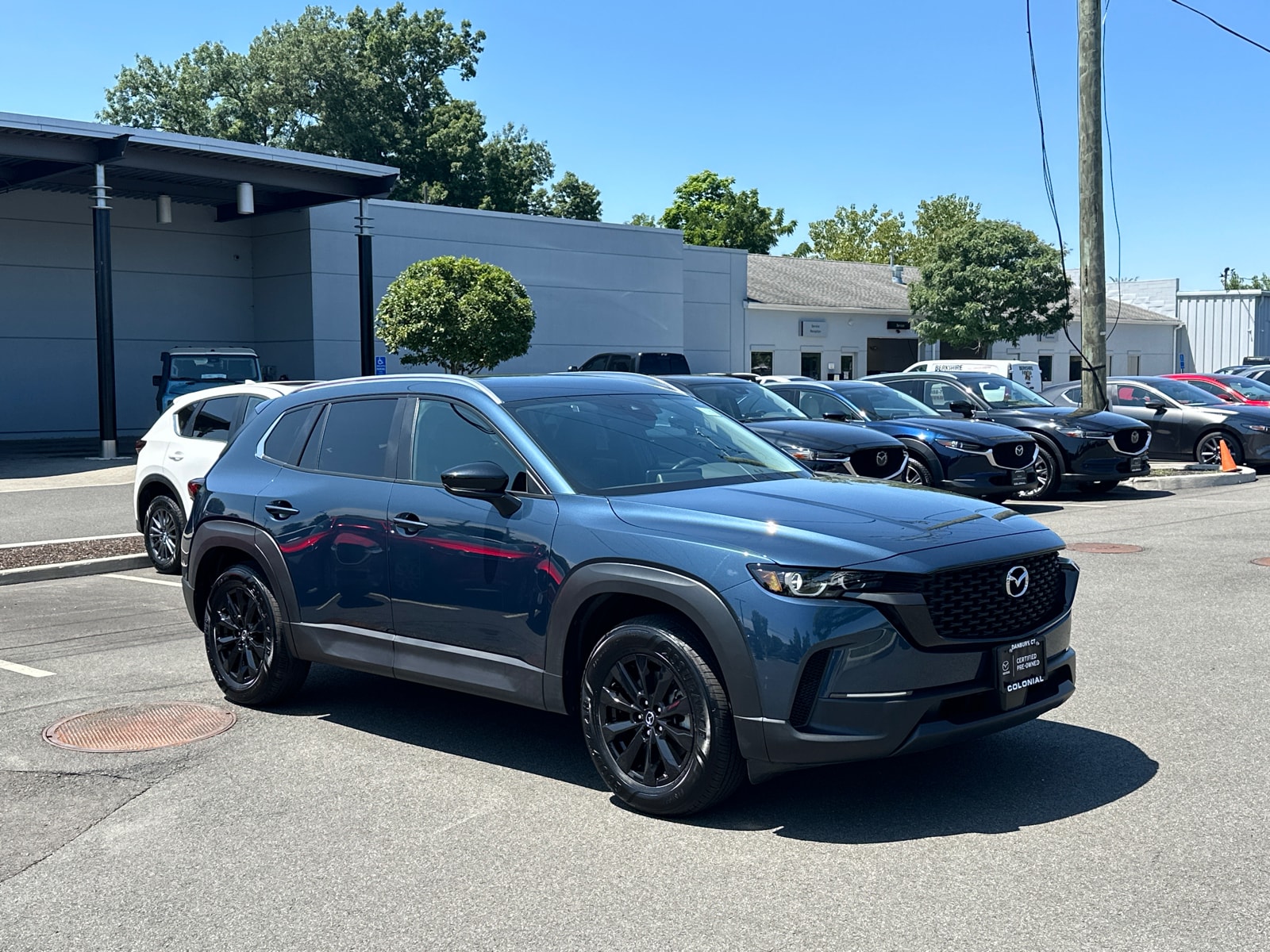 Certified 2024 Mazda CX-50 S PREFERRED with VIN 7MMVABBM3RN156130 for sale in Danbury, CT