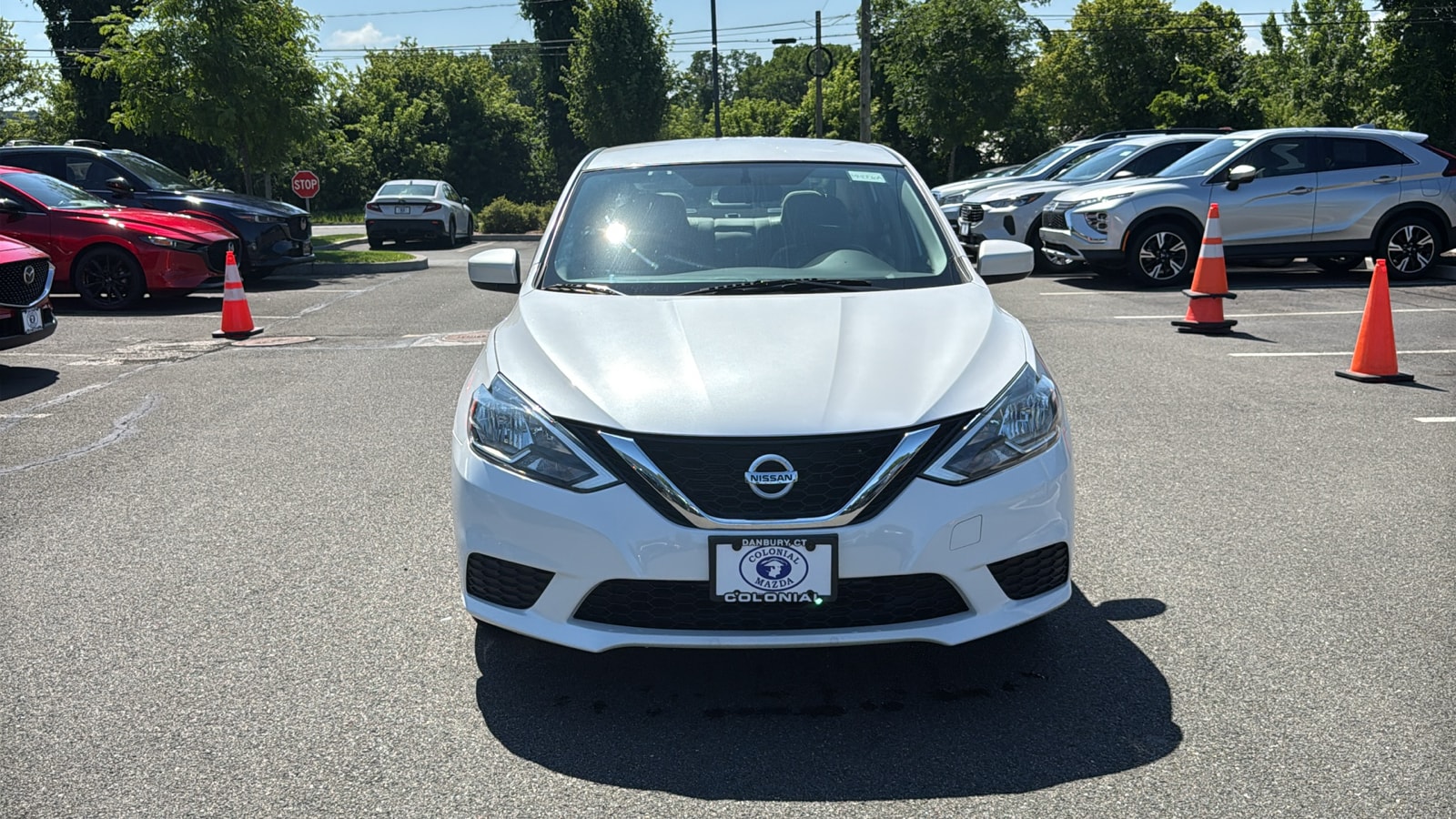Used 2016 Nissan Sentra SV with VIN 3N1AB7AP6GY310949 for sale in Danbury, CT