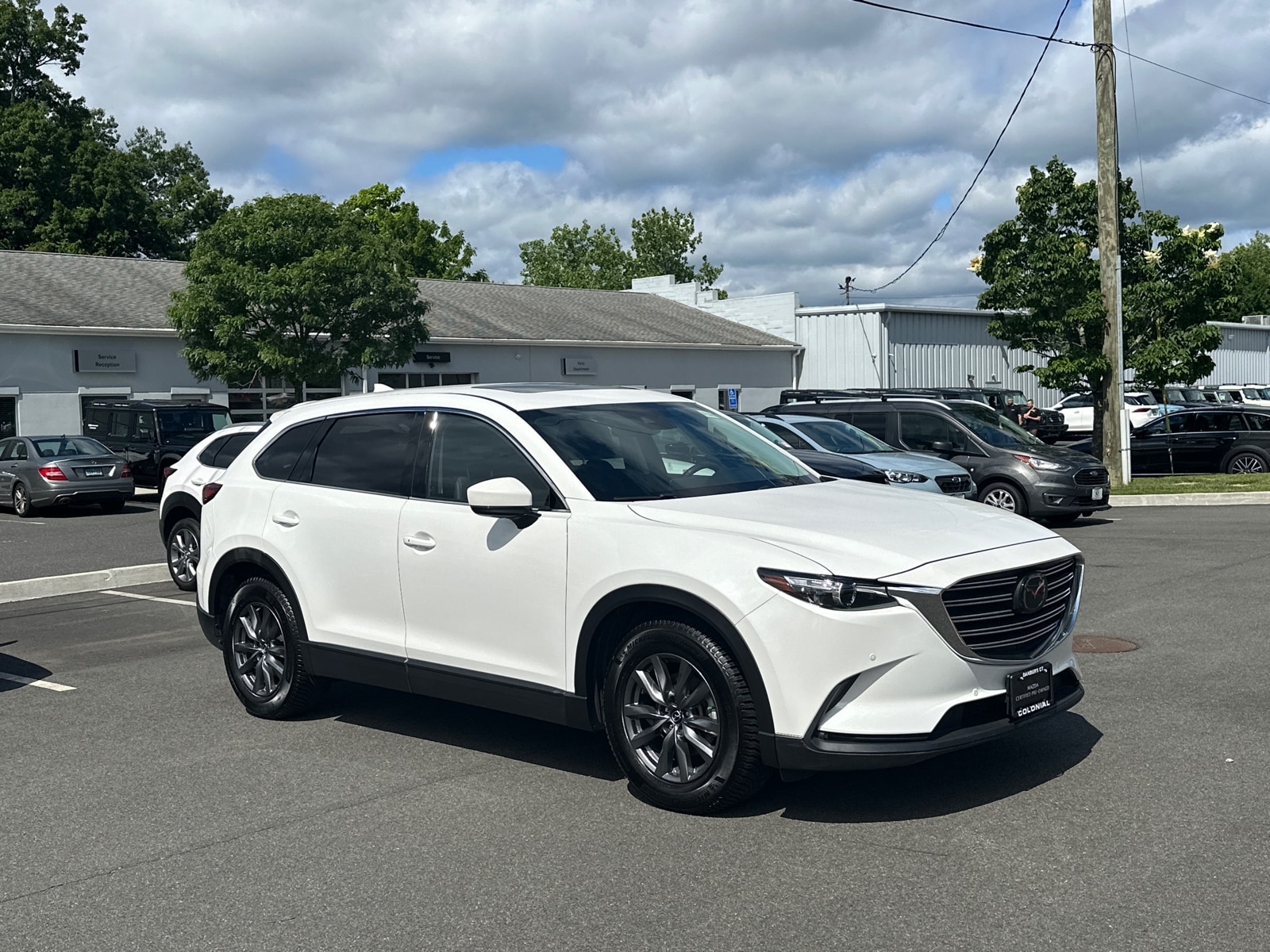 Certified 2021 Mazda CX-9 Touring with VIN JM3TCBCY3M0525505 for sale in Danbury, CT