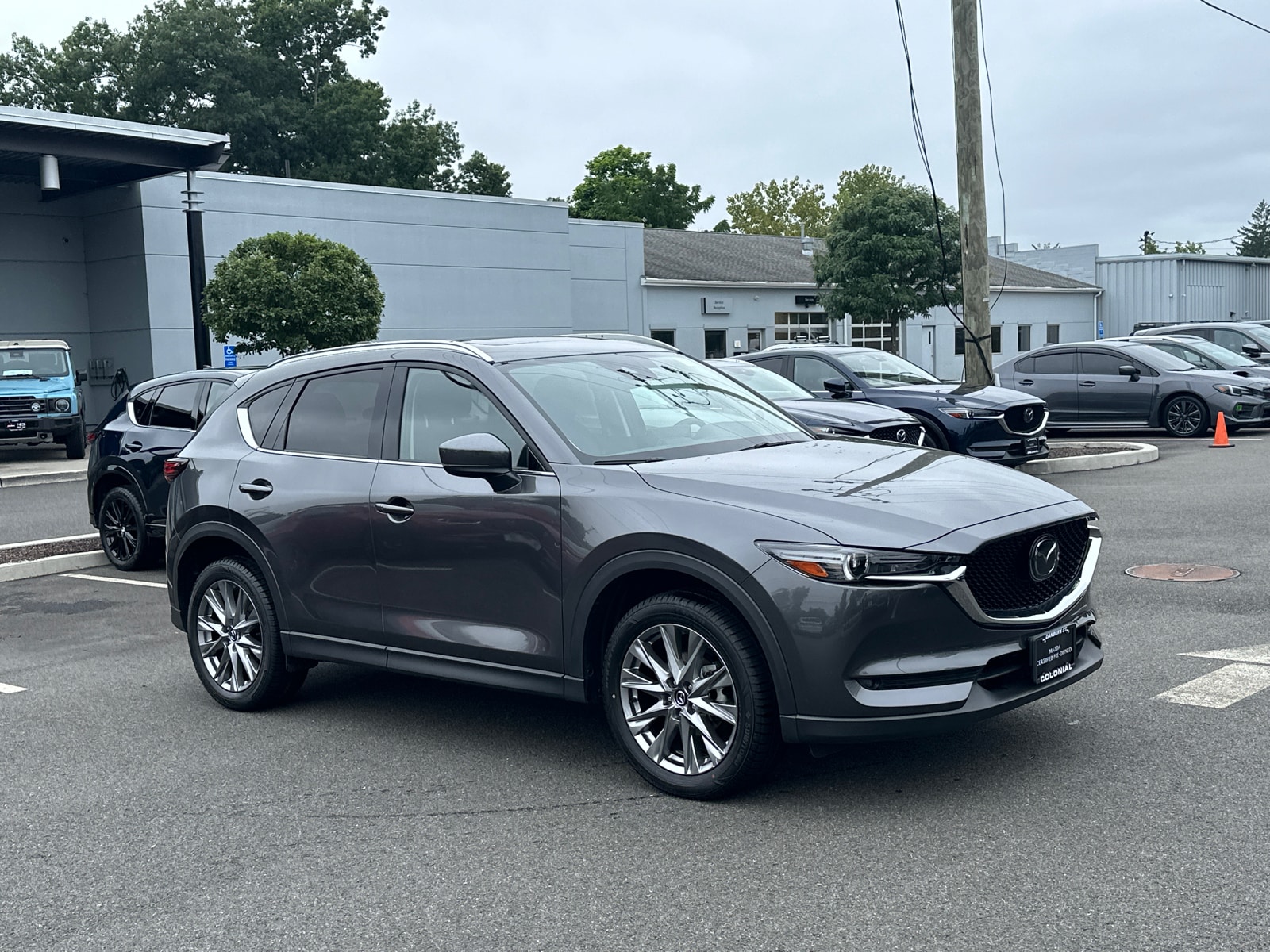 Certified 2021 Mazda CX-5 Grand Touring with VIN JM3KFBDM2M1462499 for sale in Danbury, CT