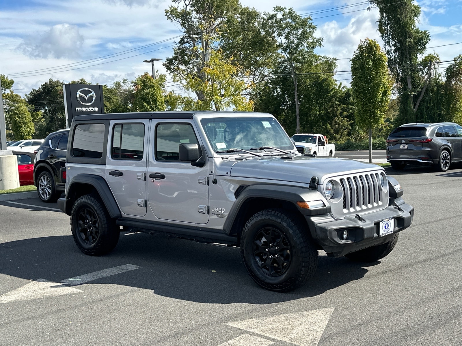 Used 2018 Jeep All-New Wrangler Unlimited Sport with VIN 1C4HJXDN0JW247127 for sale in Danbury, CT