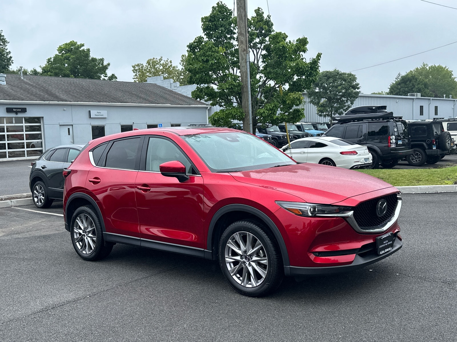 Certified 2021 Mazda CX-5 Grand Touring with VIN JM3KFBDM2M1389389 for sale in Danbury, CT