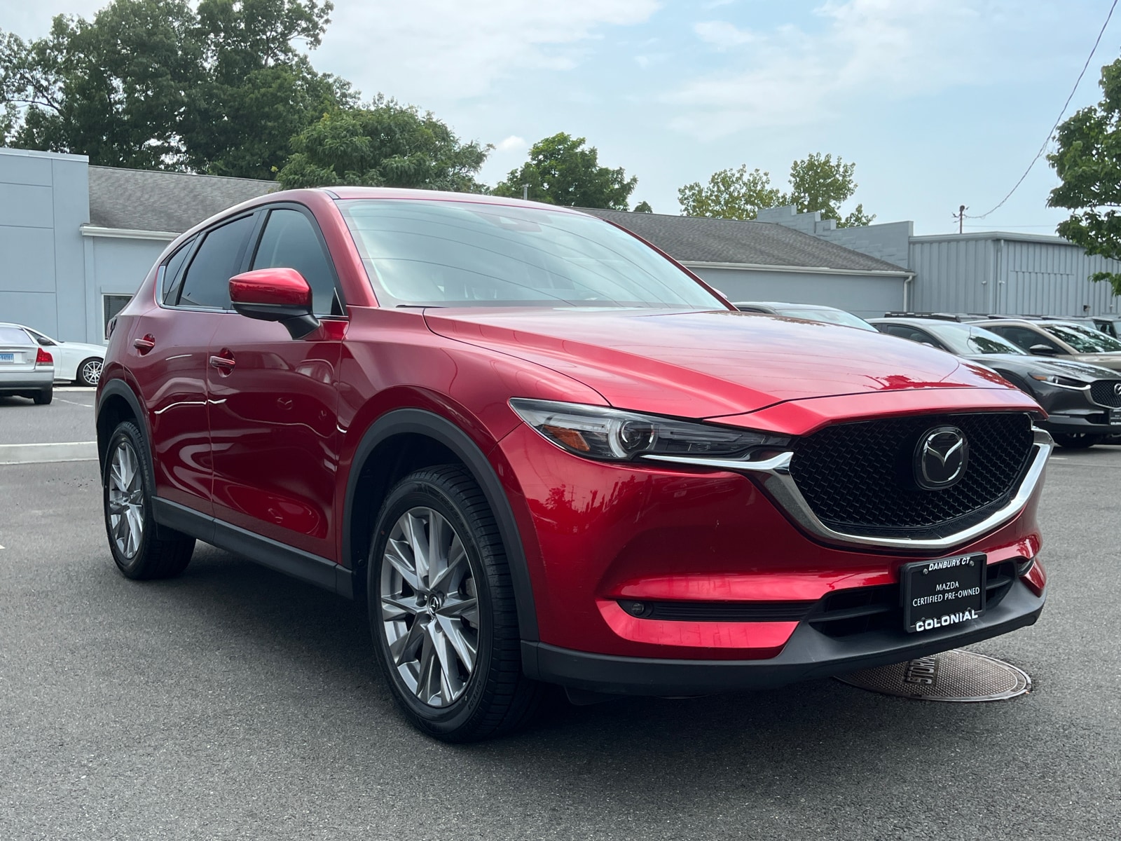 Certified 2021 Mazda CX-5 Grand Touring with VIN JM3KFBDM4M0428103 for sale in Danbury, CT