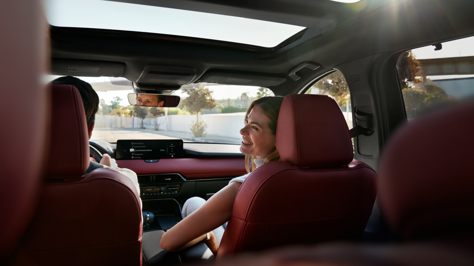2 people on a weekend trip in a 2026 Mazda CX-70