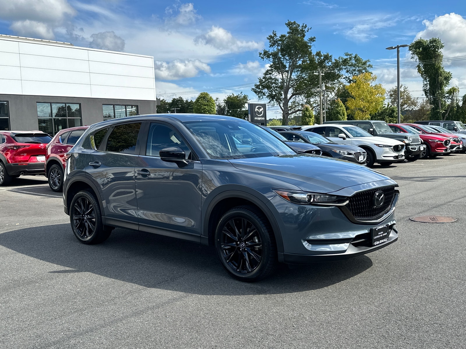 Used 2021 Mazda CX-5 Carbon Edition with VIN JM3KFBCM5M0481264 for sale in Danbury, CT