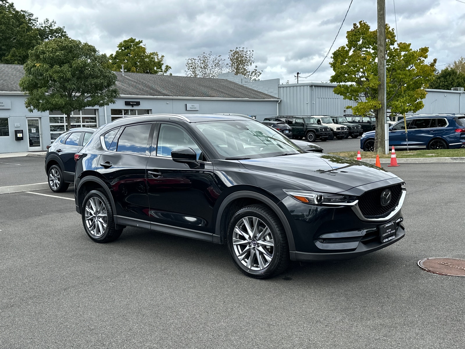 Certified 2021 Mazda CX-5 Grand Touring with VIN JM3KFBDM0M0445755 for sale in Danbury, CT