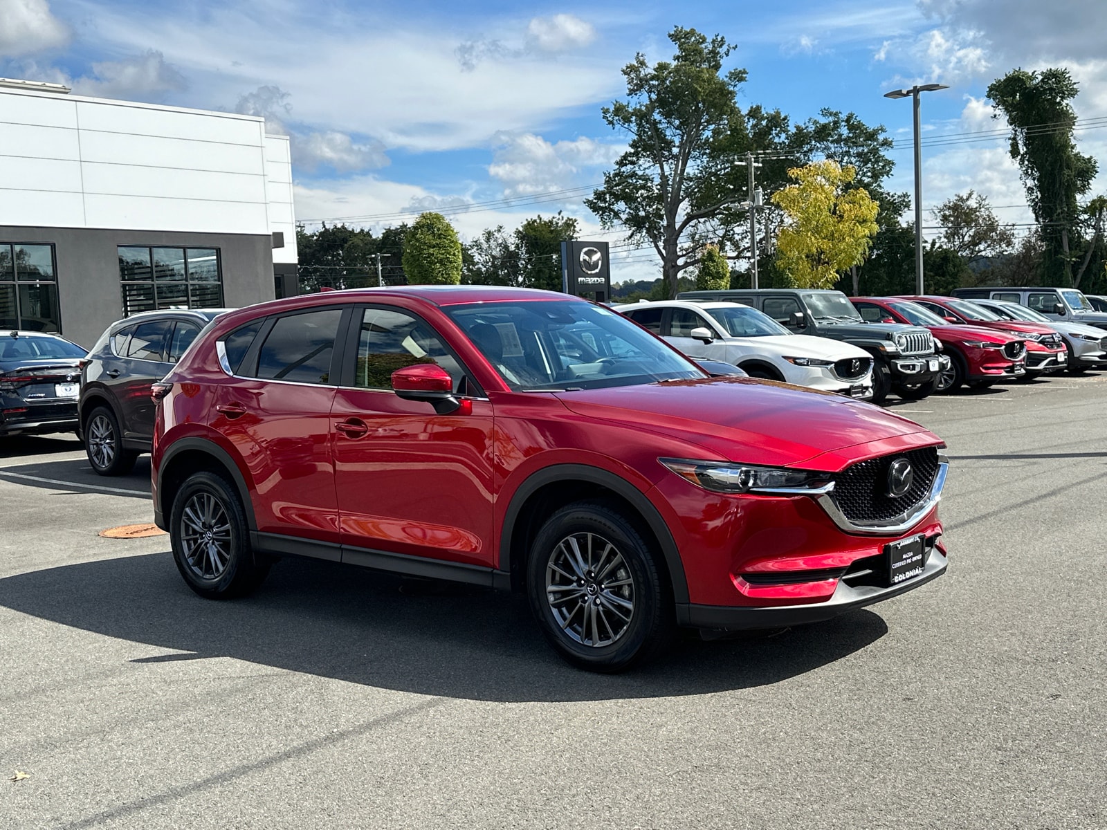 Used 2021 Mazda CX-5 Touring with VIN JM3KFBCM6M1427739 for sale in Danbury, CT