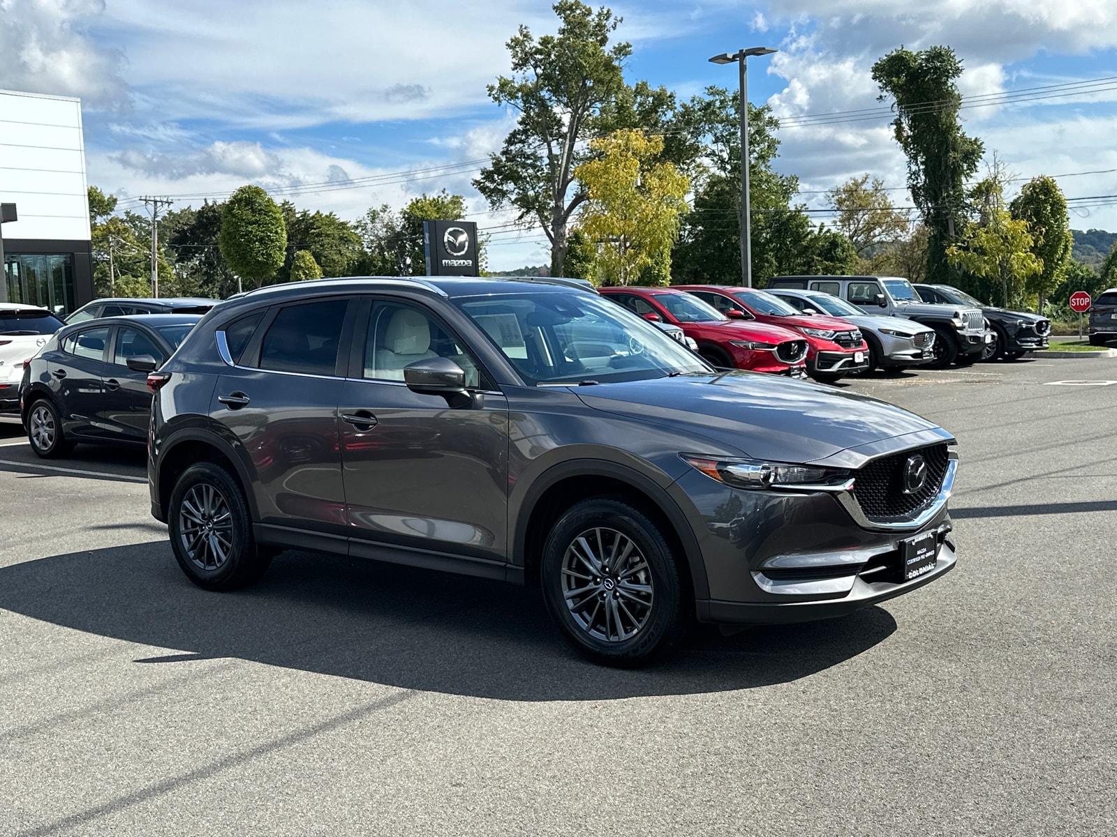 Used 2021 Mazda CX-5 Touring with VIN JM3KFBCM6M1479744 for sale in Danbury, CT