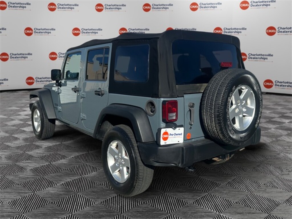 Used 2015 Jeep Wrangler Unlimited Sport 4x4 SUV