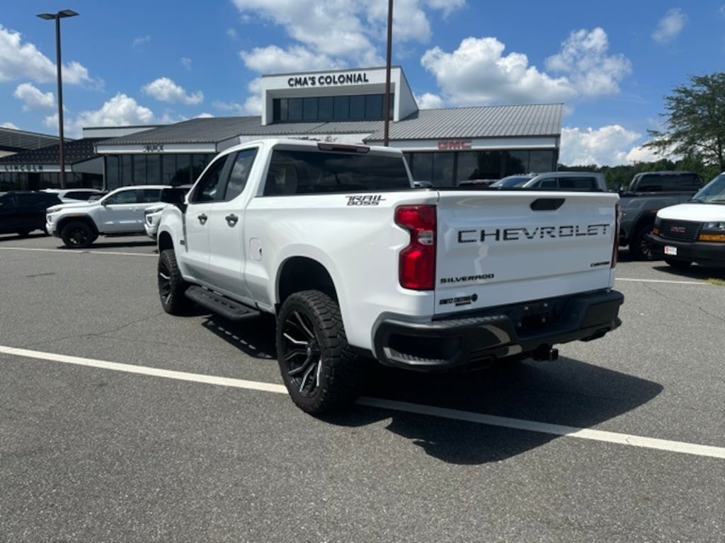 Used 2019 Chevrolet Silverado 1500 Silverado Custom Trail Boss Truck Double Cab