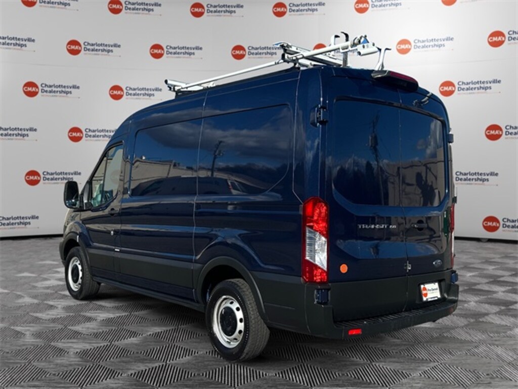 Used 2019 Ford Transit-150 Base w/Sliding Pass-Side Cargo Door Van Medium Roof Cargo Van