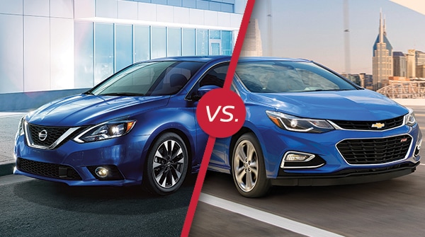 Comparison: 2018 Nissan Sentra vs 2018 Chevrolet Cruze
