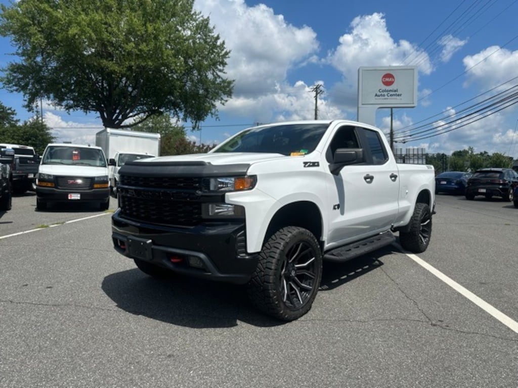 Used 2019 Chevrolet Silverado 1500 Silverado Custom Trail Boss Truck Double Cab