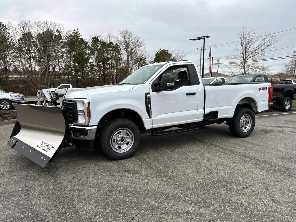 New 2026 Ford F-350 PLOW XL 4WD Reg Cab 8 Box Truck Regular Cab