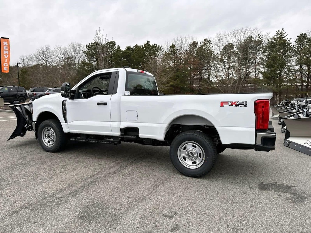 New 2026 Ford F-350 PLOW XL 4WD Reg Cab 8 Box Truck Regular Cab