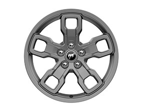 17 Carbonized Gray-Painted High Gloss Aluminum Wheel