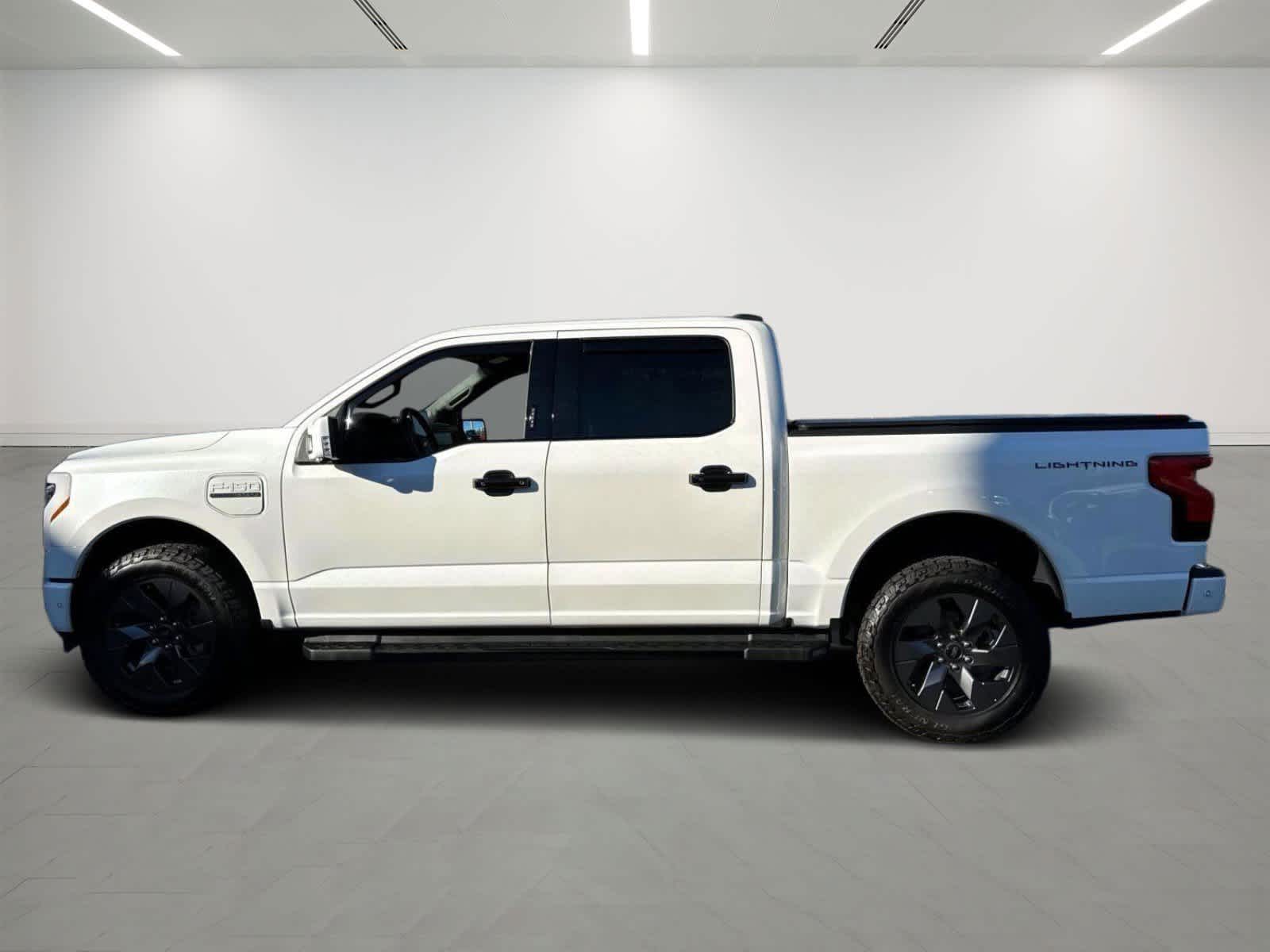 Used 2022 Ford F-150 Lightning Lariat with VIN 1FTVW1EL1NWG16405 for sale in Plymouth, MA