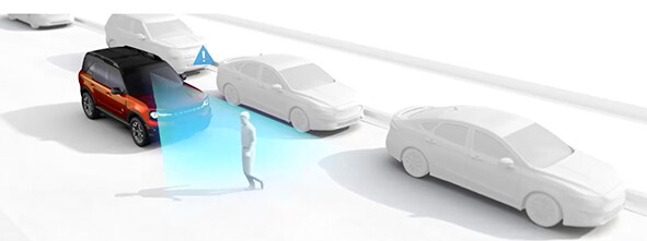 pre-collision assist with automatic emergency brakingaeb 