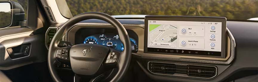 Largest in Its Class* 13.2 Center Touchscreen