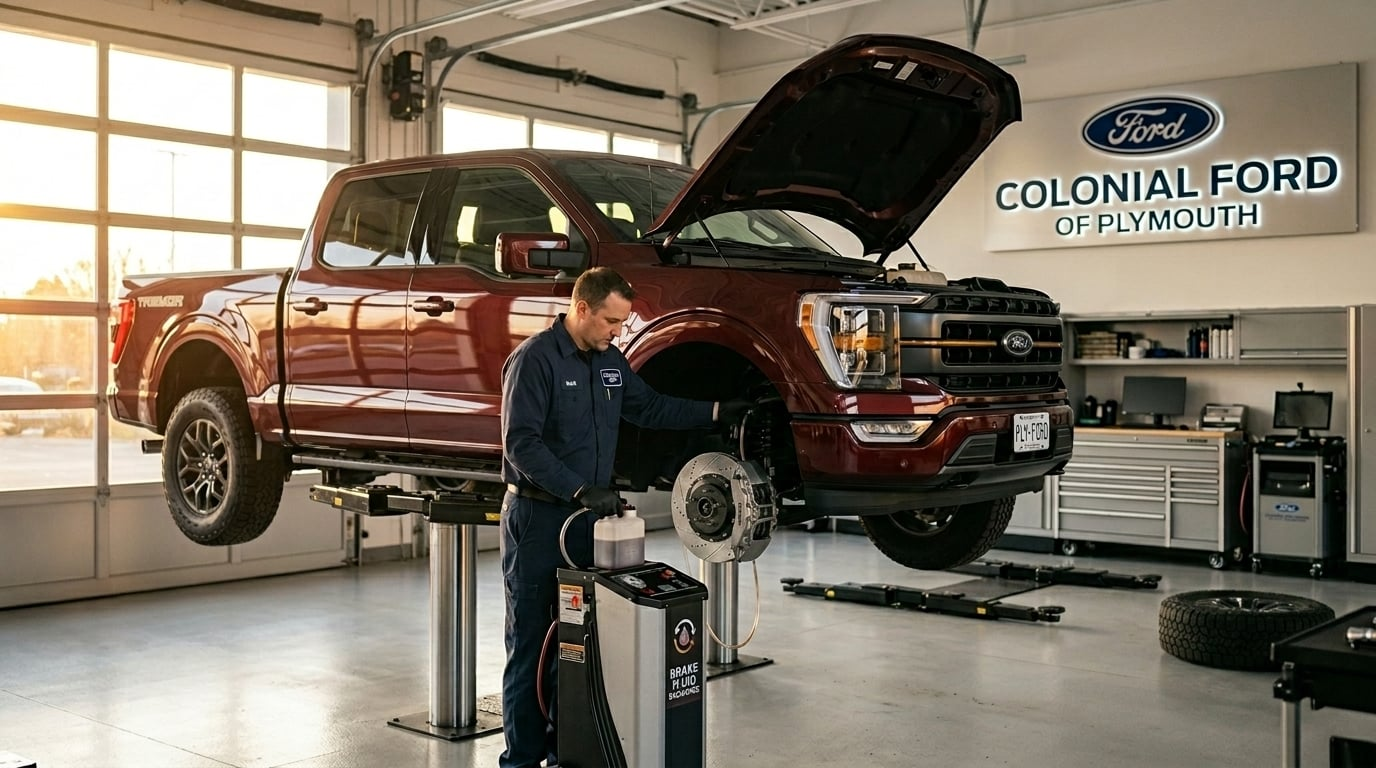 Ford Fluid Top‑Ups and Flushes Plymouth and Quincy MA