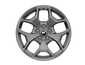 17 Carbonized Gray-Painted Aluminum Wheel