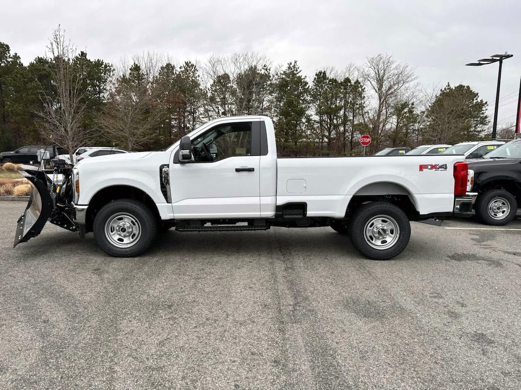New 2026 Ford F-350 PLOW XL 4WD Reg Cab 8 Box Truck Regular Cab