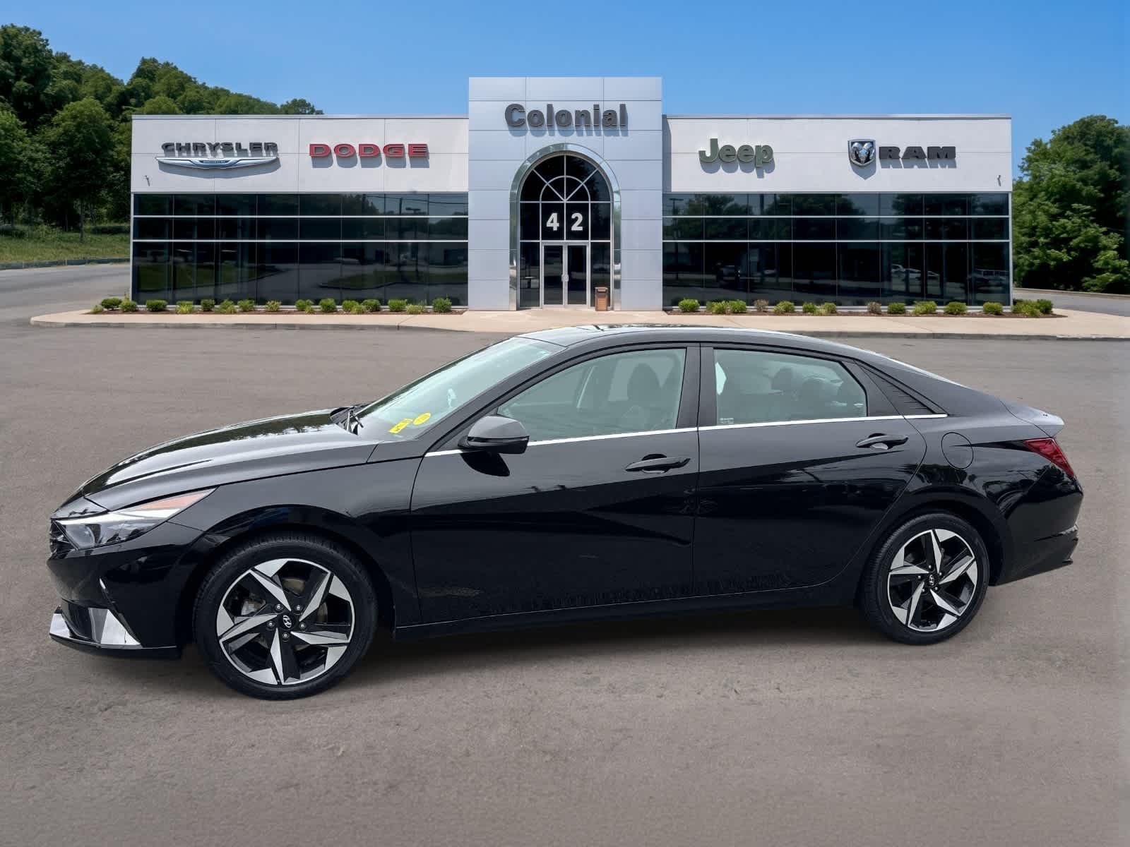 Used 2022 Hyundai Elantra Limited with VIN KMHLP4AG0NU334004 for sale in Dartmouth, MA