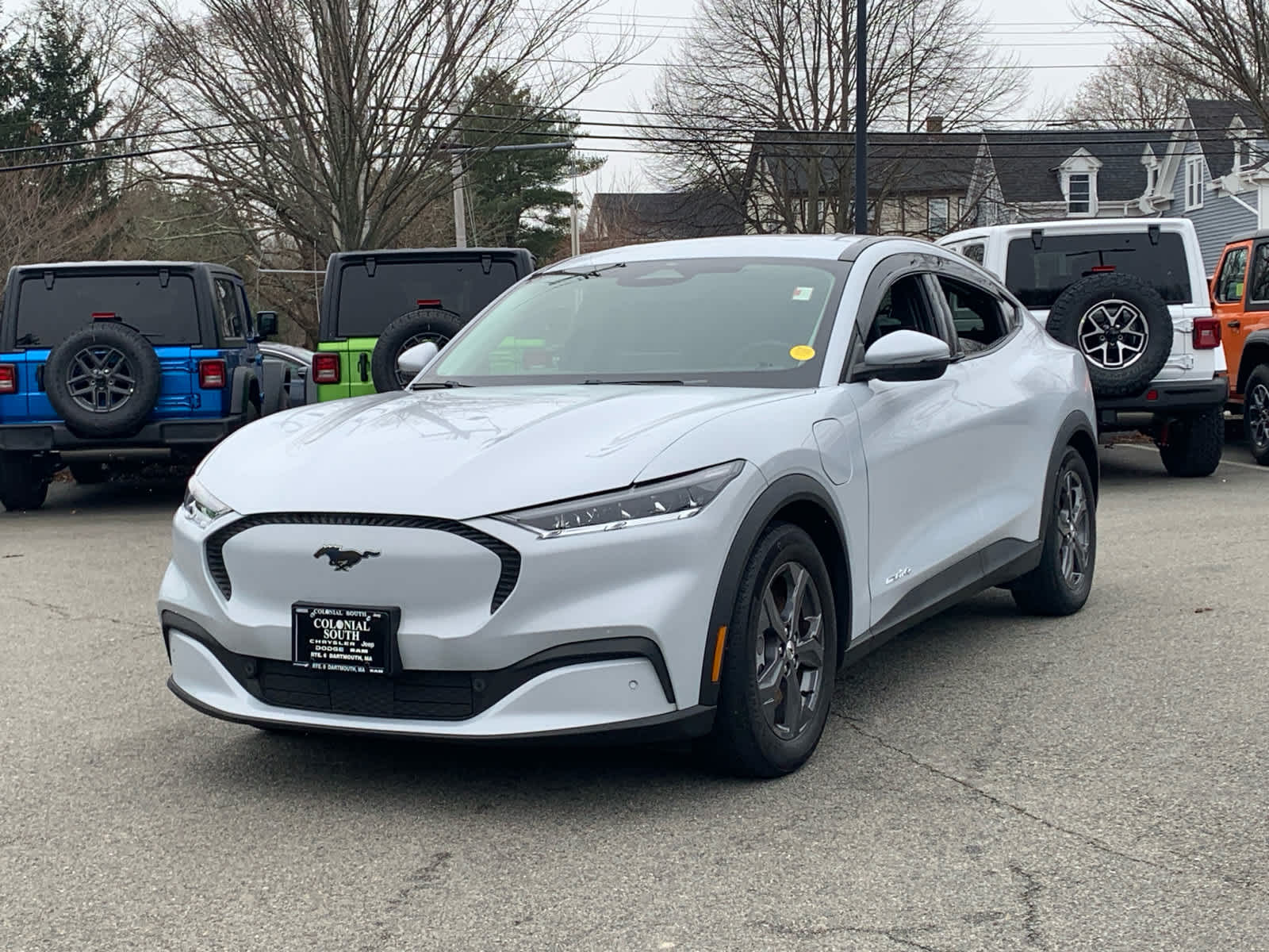 Used 2021 Ford Mustang Mach-E Select AWD with VIN 3FMTK1SS1MMA20624 for sale in Dartmouth, MA