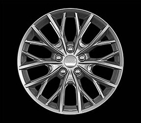 20-inch Silver Lithos