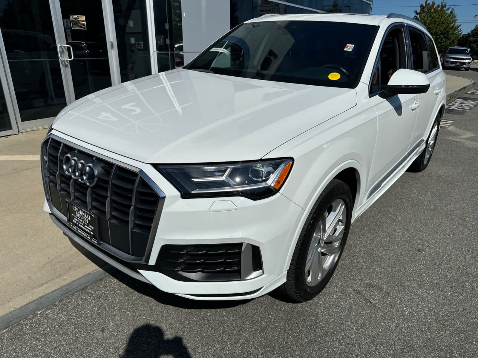 Used 2020 Audi Q7 Premium with VIN WA1AXAF73LD010393 for sale in Dartmouth, MA