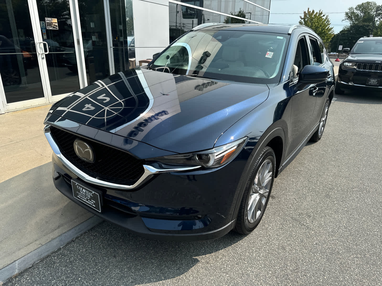 Used 2021 Mazda CX-5 Grand Touring with VIN JM3KFBDM6M0415675 for sale in Dartmouth, MA