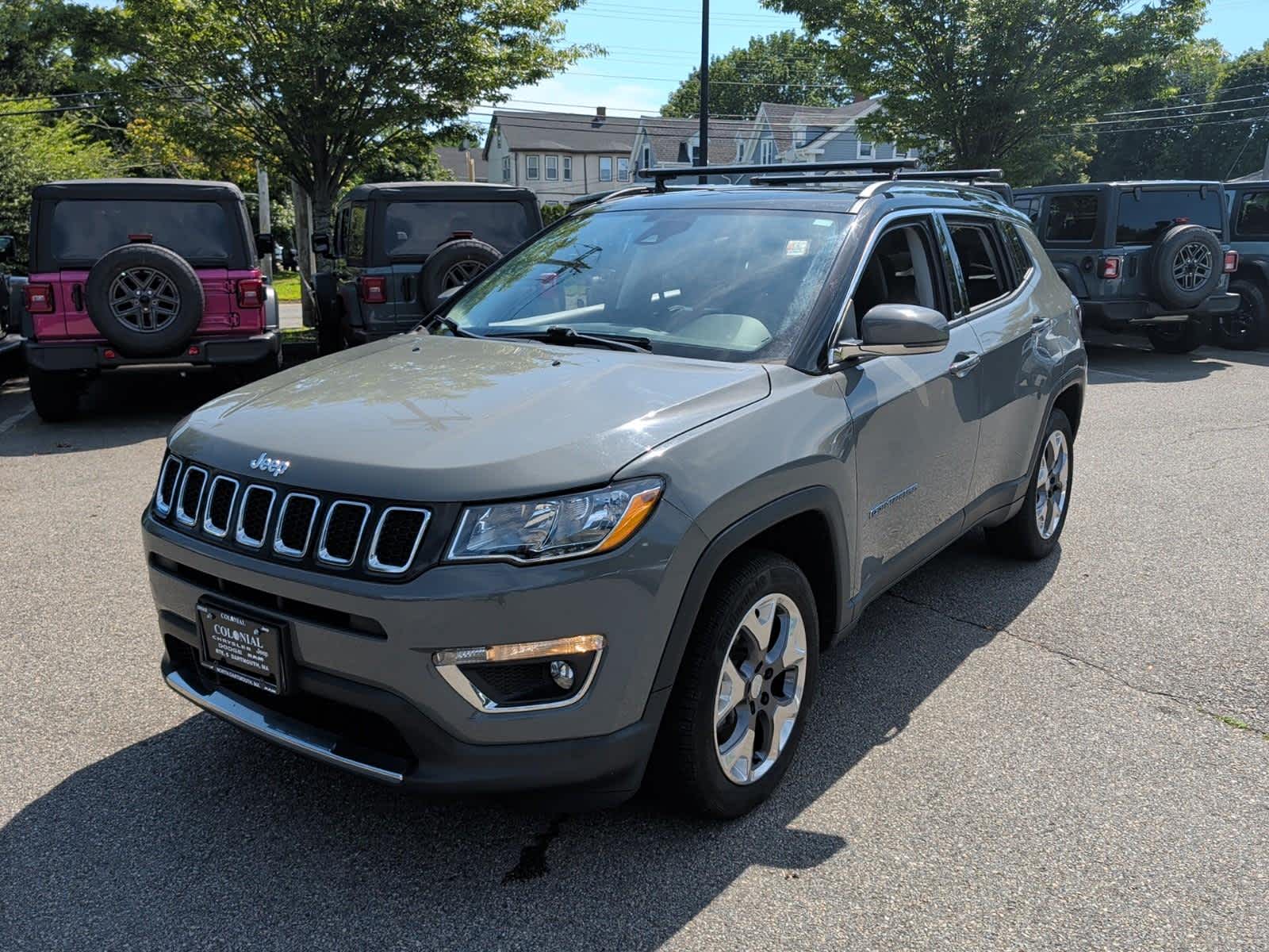 Used 2021 Jeep Compass Limited with VIN 3C4NJDCB5MT536684 for sale in Dartmouth, MA