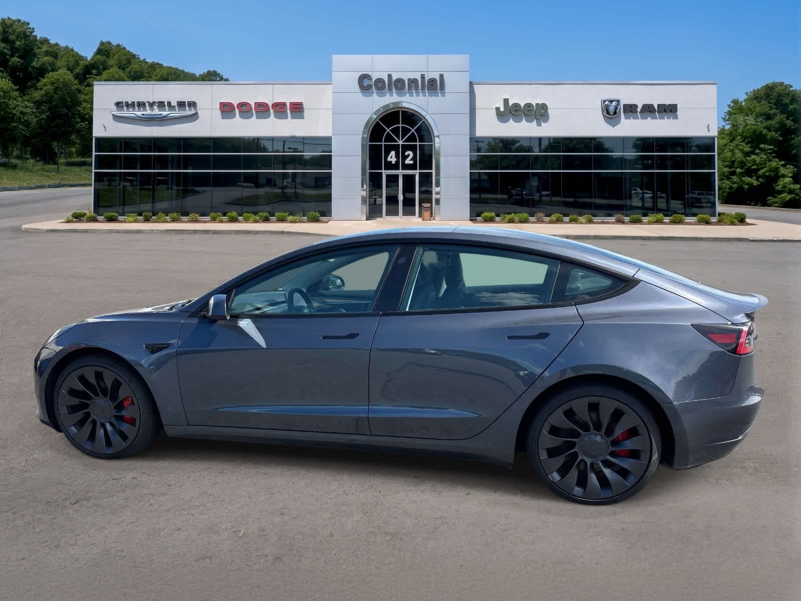Used 2023 Tesla Model 3 Performance with VIN 5YJ3E1EC5PF704861 for sale in Dartmouth, MA