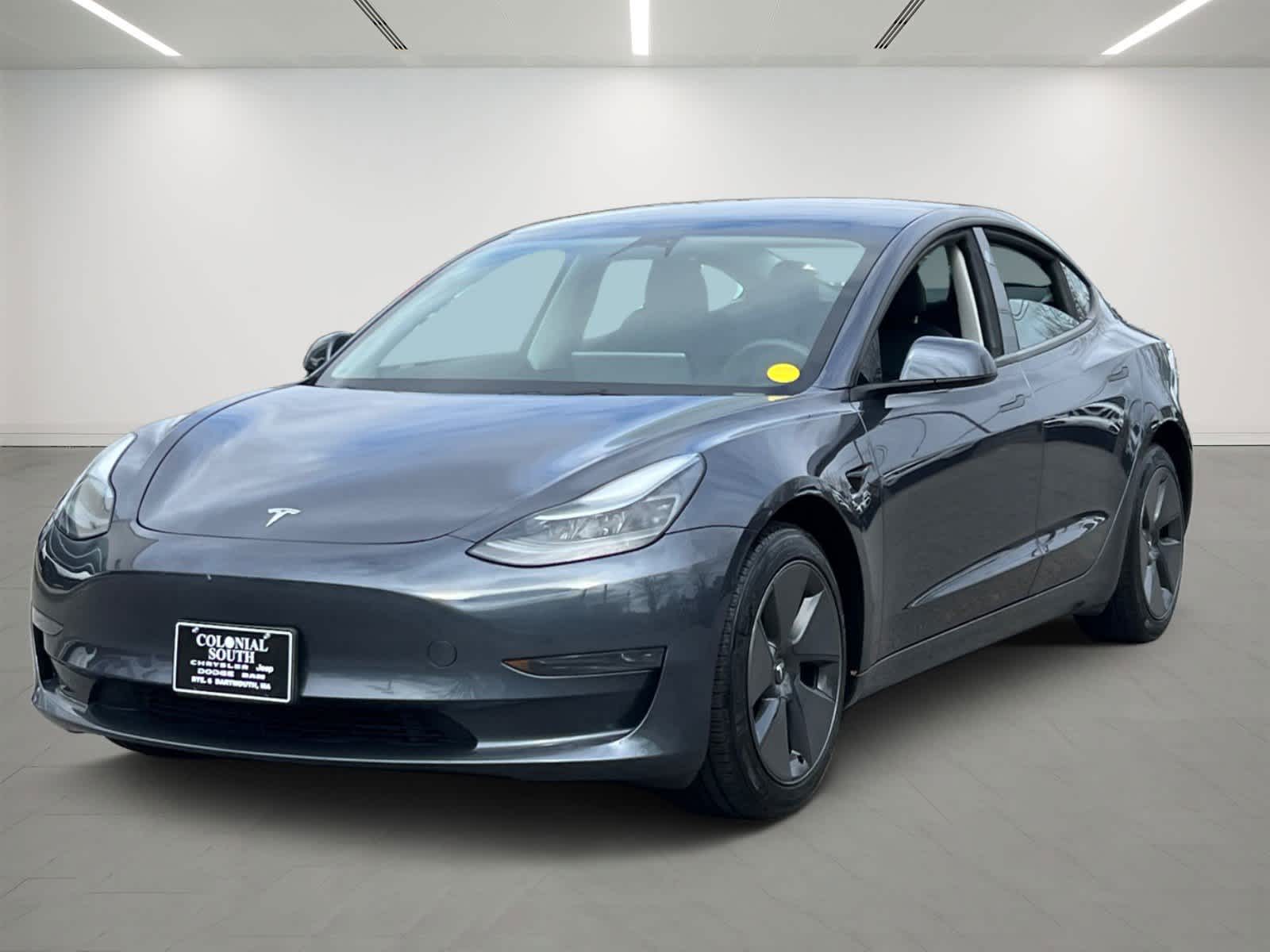 Used 2023 Tesla Model 3 Base with VIN 5YJ3E1EA0PF462737 for sale in Dartmouth, MA