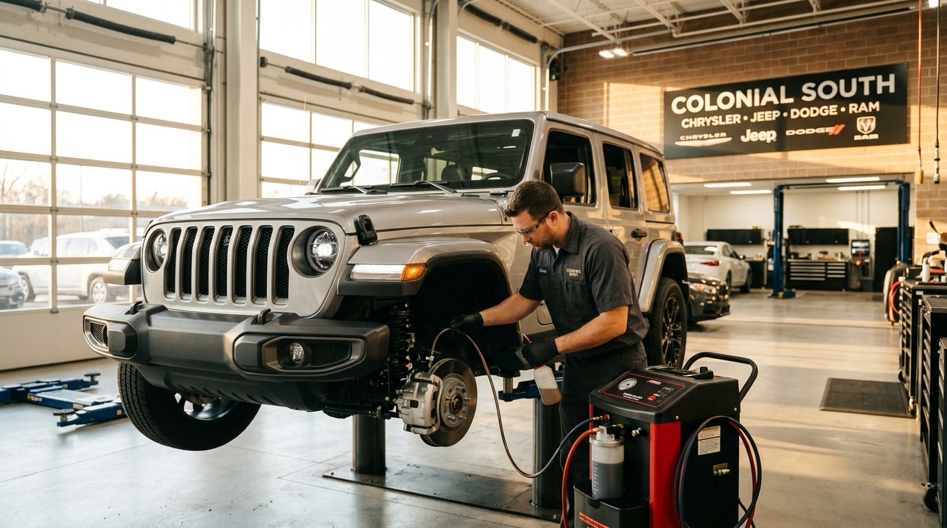 Jeep Fluid Top‑Ups and Flushes Bristol County MA