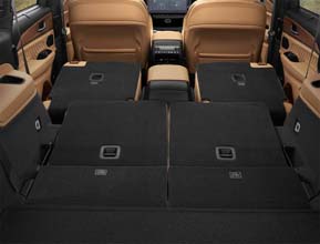 Available Power-Folding Third-Row Bench