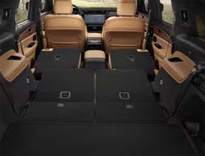 Second- and Third-Row Seats Folded