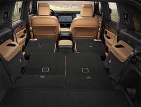 Second- and Third-Row Seats Folded