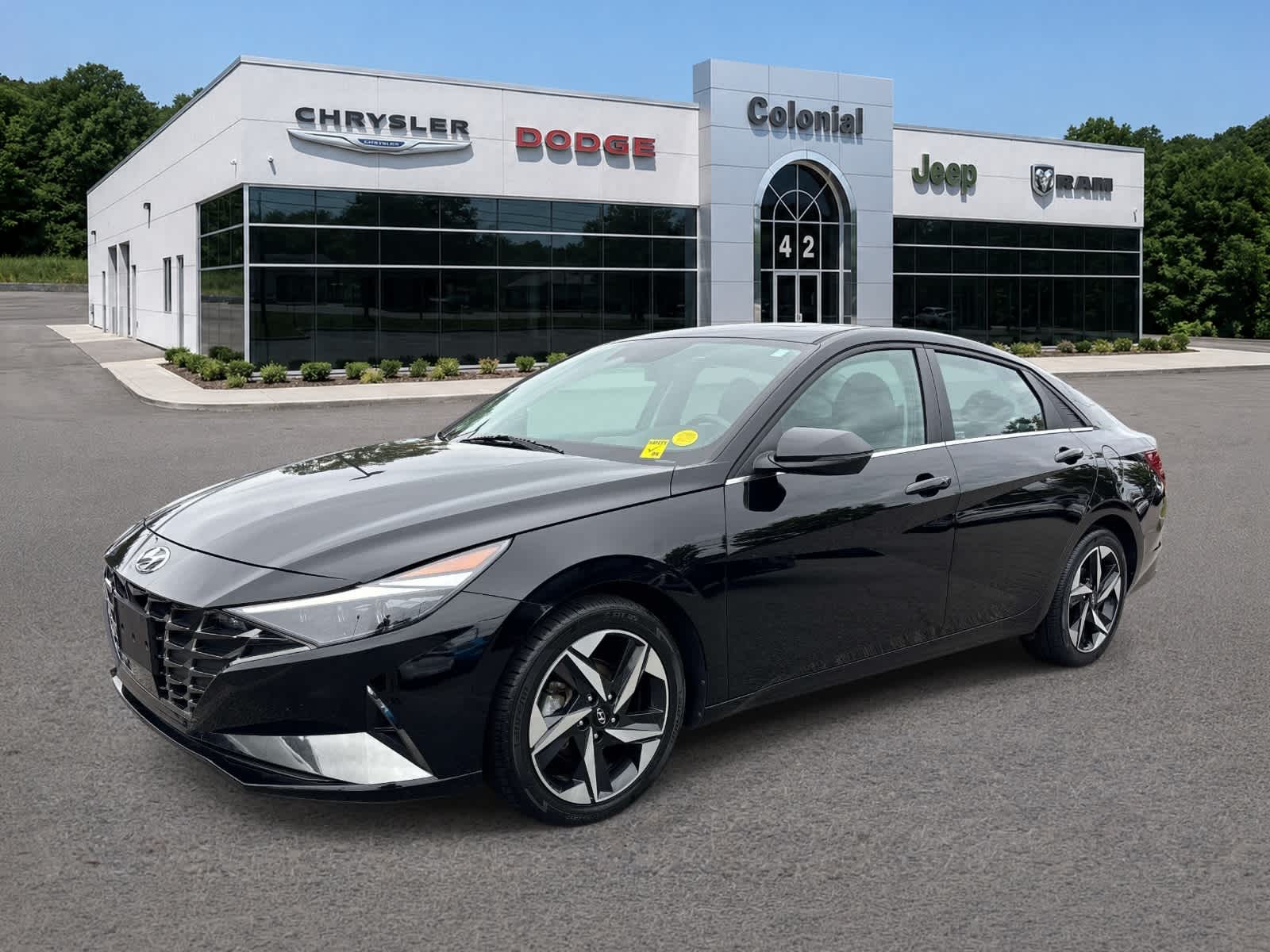 Used 2022 Hyundai Elantra Limited with VIN KMHLP4AG0NU334004 for sale in Dartmouth, MA
