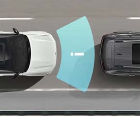 full-speed forward collision warning with active braking and pedestrian cyclist detection