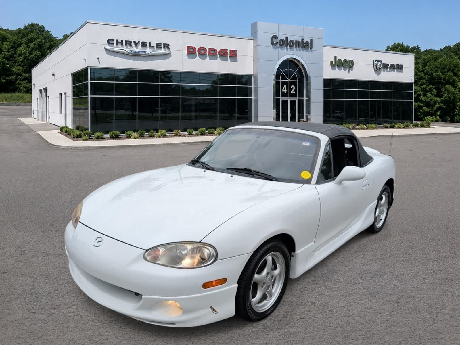 Used 2001 Mazda MX-5 Base with VIN JM1NB353910213177 for sale in Dartmouth, MA