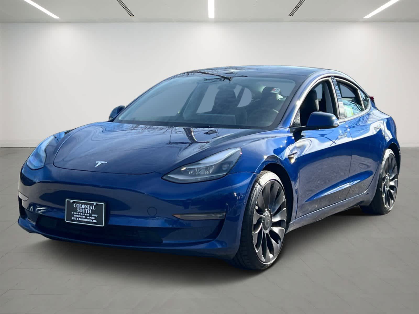 Used 2022 Tesla Model 3 Performance with VIN 5YJ3E1EC0NF176921 for sale in Dartmouth, MA