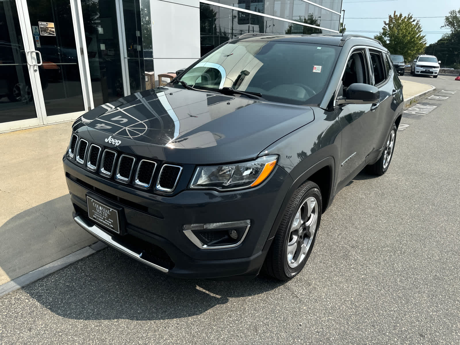 Used 2018 Jeep Compass Limited with VIN 3C4NJDCB7JT222580 for sale in Dartmouth, MA