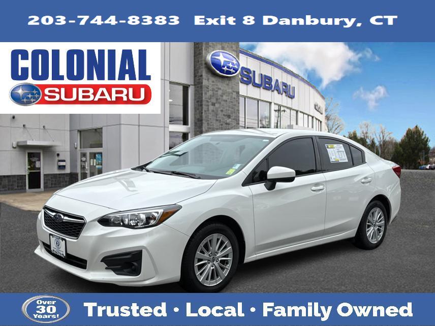 Used 2017 Subaru Impreza Premium with VIN 4S3GKAB68H3613719 for sale in Danbury, CT