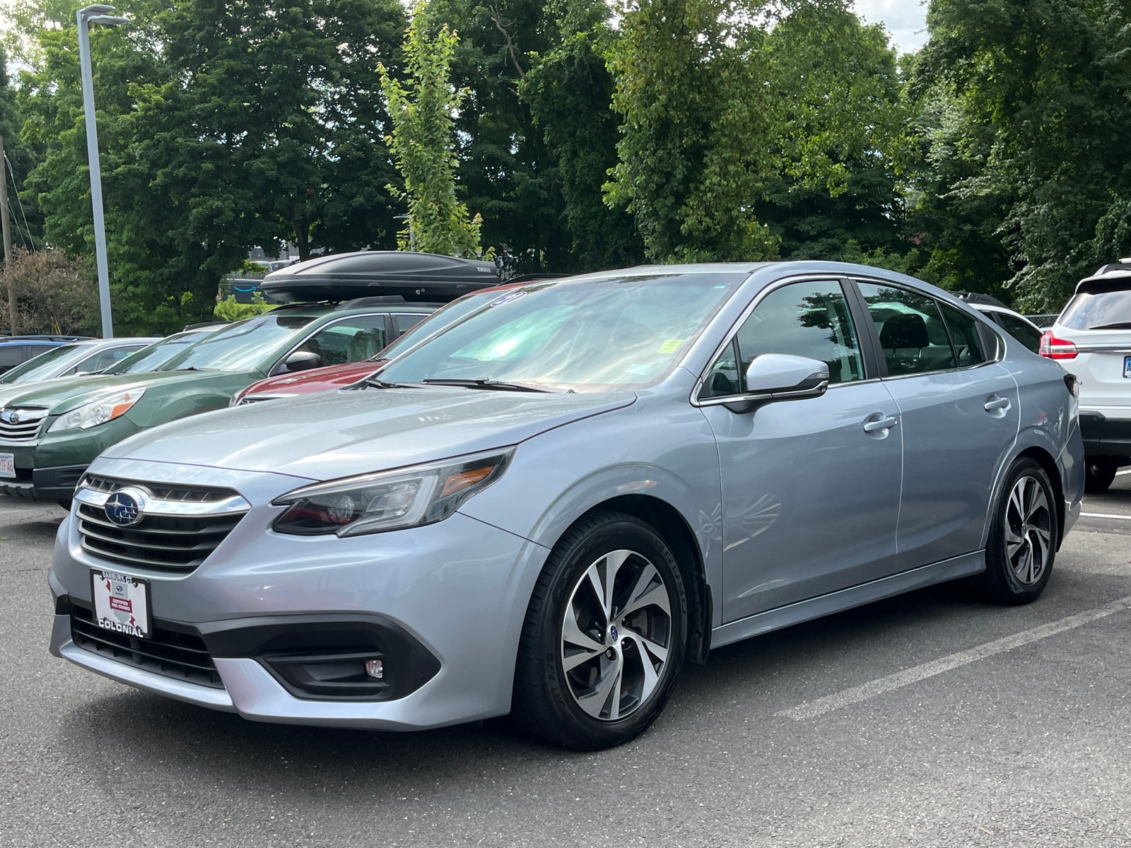 Certified 2021 Subaru Legacy Premium with VIN 4S3BWAF67M3020226 for sale in Danbury, CT